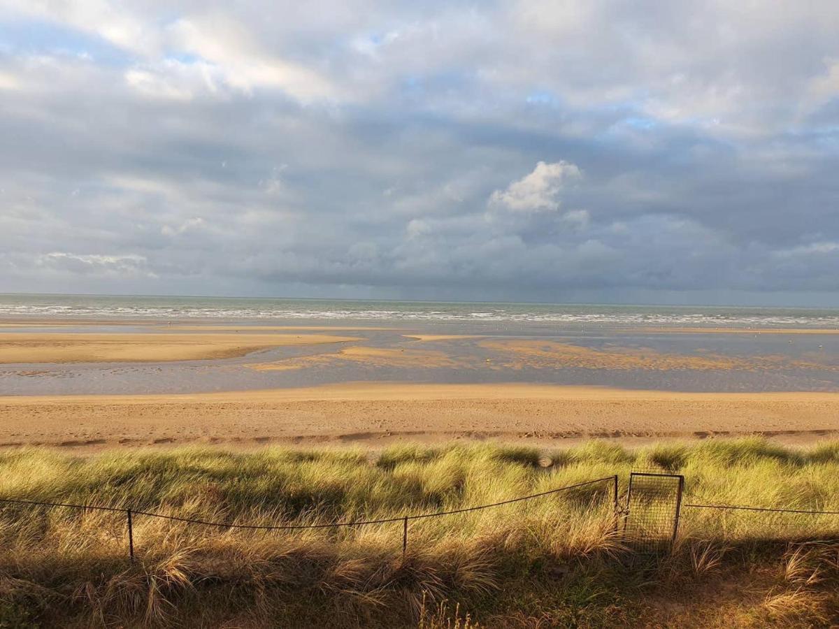 Beau Front de mer cosy accès direct plage St aubin sur mer Bernières-sur-Mer Esterno foto
