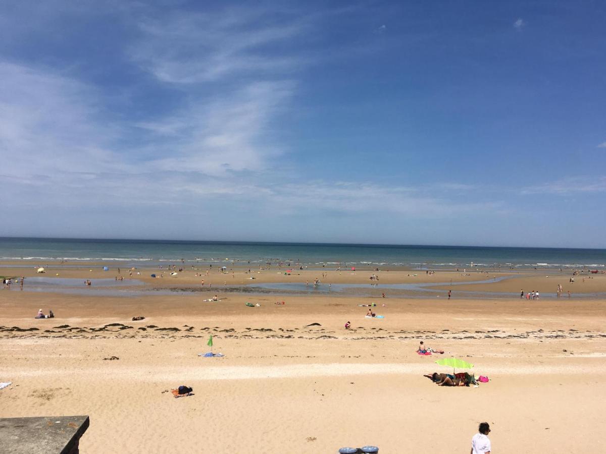 Beau Front de mer cosy accès direct plage St aubin sur mer Bernières-sur-Mer Esterno foto